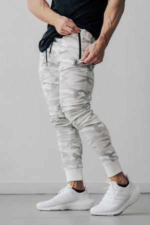 Cargo Joggers White Camo
